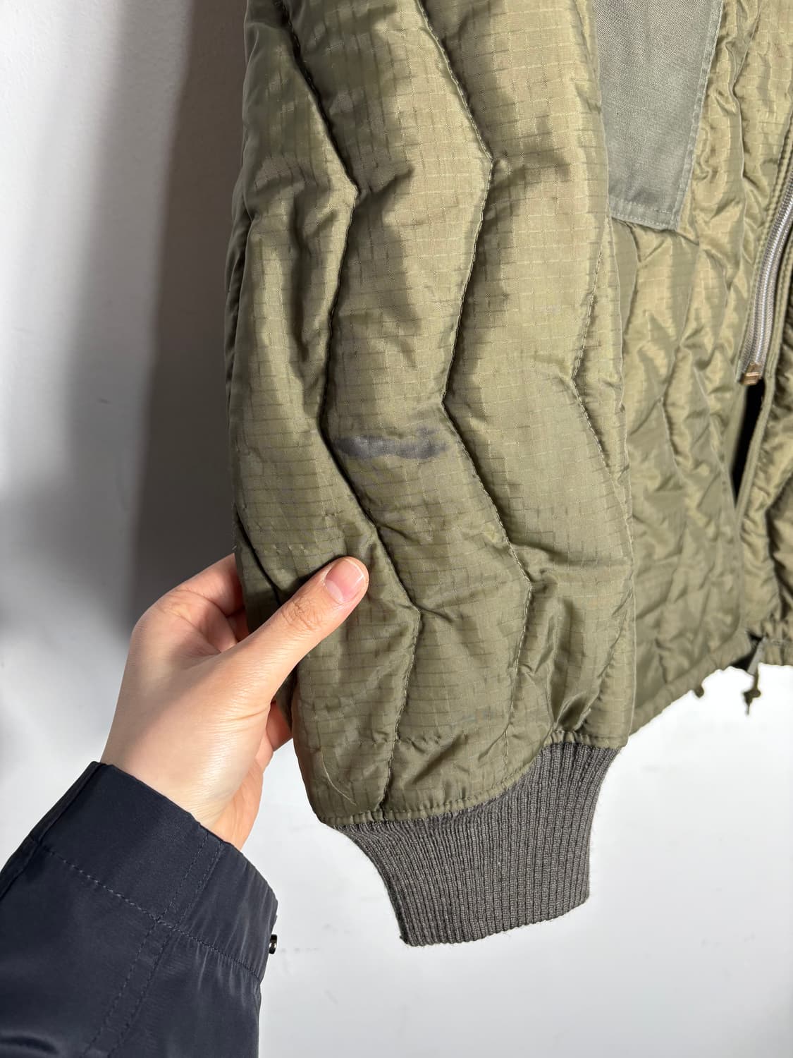 GE 독일군 90s 퀼티드 라이너 자켓 상품이미지7