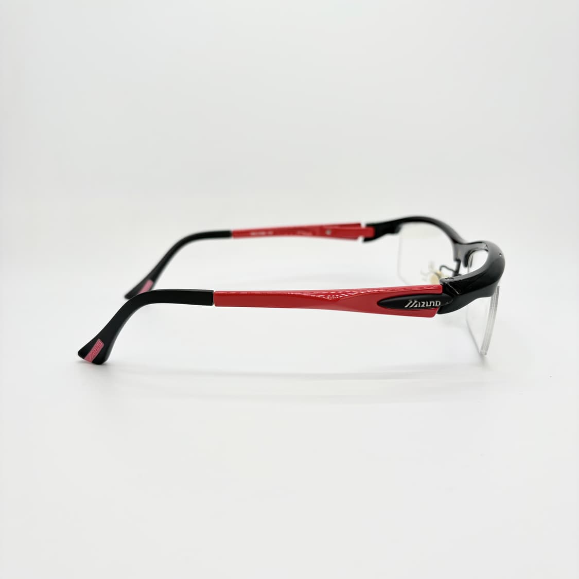 MIZUNO 미즈노 블랙레드 반무테 고글안경 상품이미지6