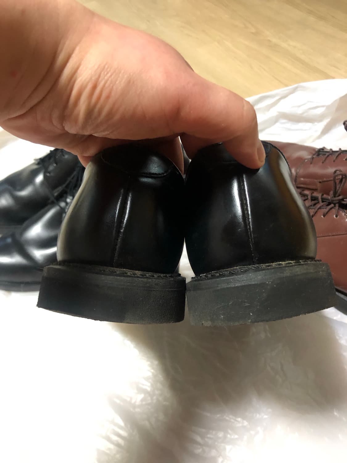 쏘로굿 포스트맨, bates 미해군 더비슈즈 상품이미지3