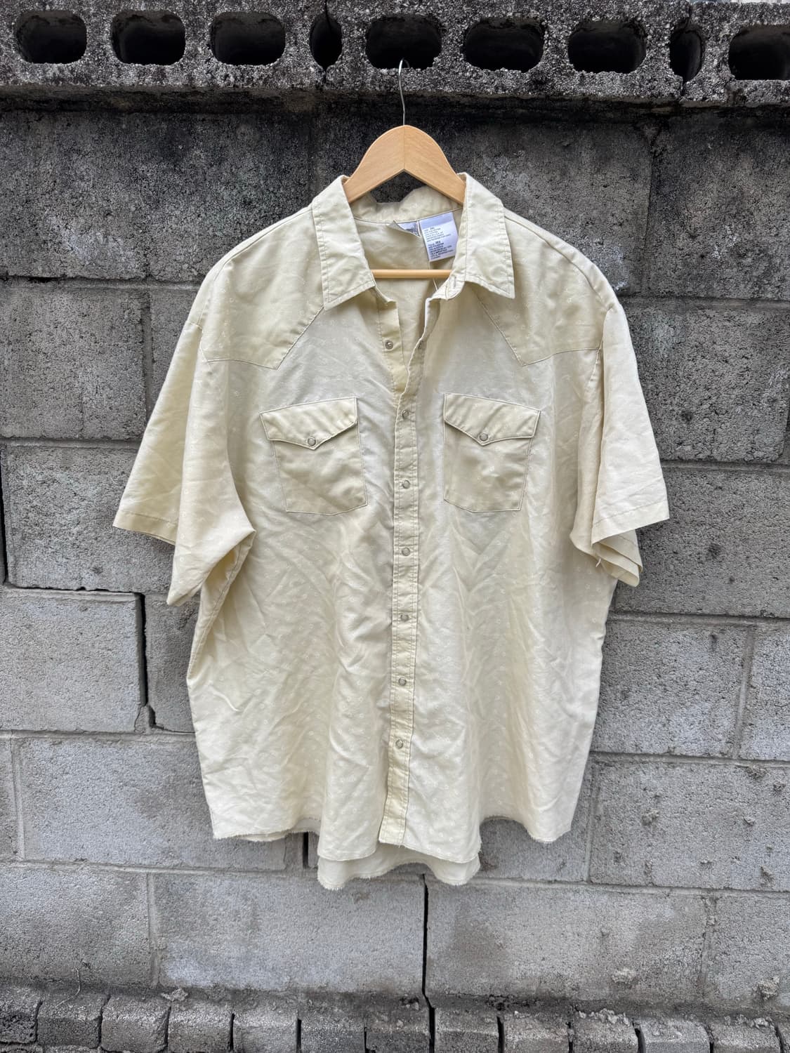 90s 익스프레스 라이더 빈티지 웨스턴 반팔 셔츠 2xl 상품이미지1