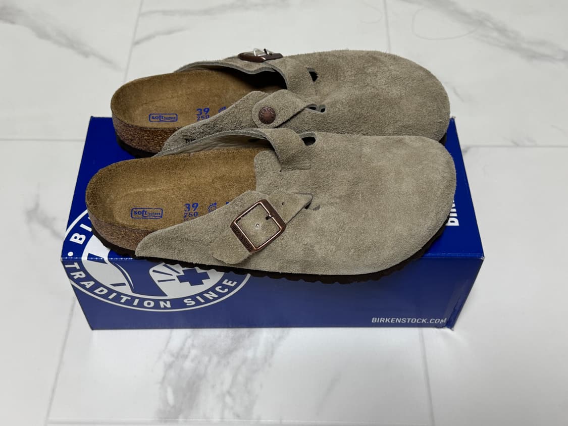 버켄스탁 보스턴 소프트 풋베드 토프-레귤러 새상품 판매 상품이미지1