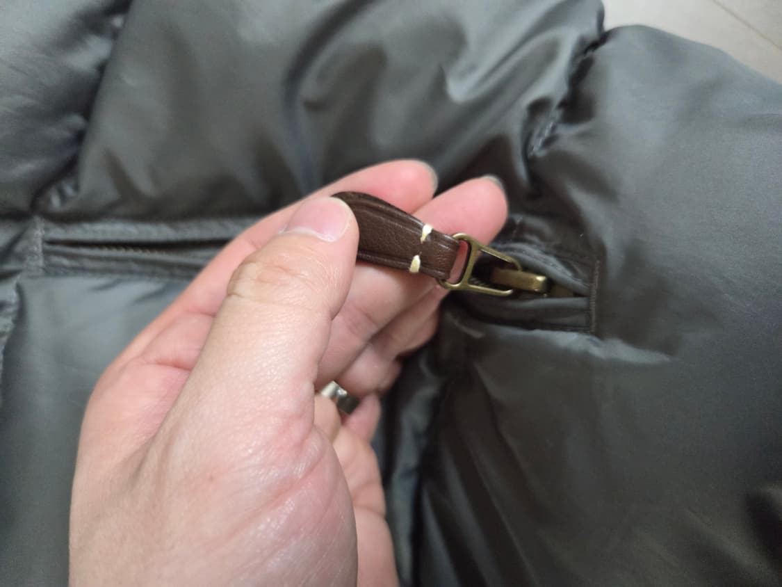 [폴로 랄프로렌-XL] 양면 패딩 조끼 그레이/다크그린 상품이미지4