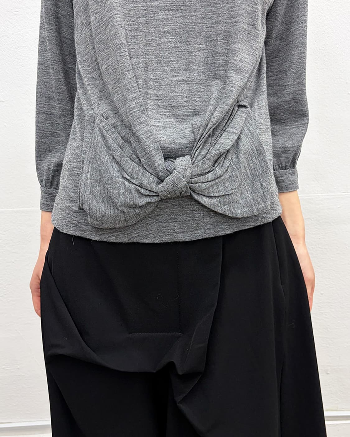 끌로에 보우 디테일 롱슬리브 상품이미지4