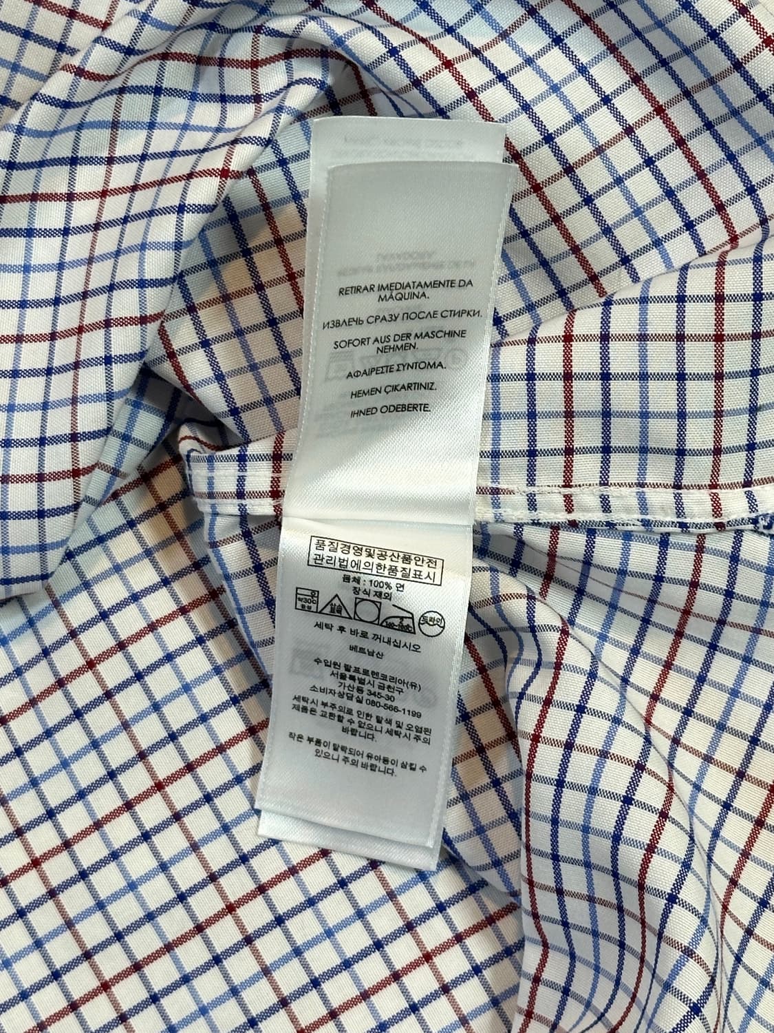 폴로 랄프로렌 신형 슬림핏 멀티포니 체크셔츠 16 상품이미지6