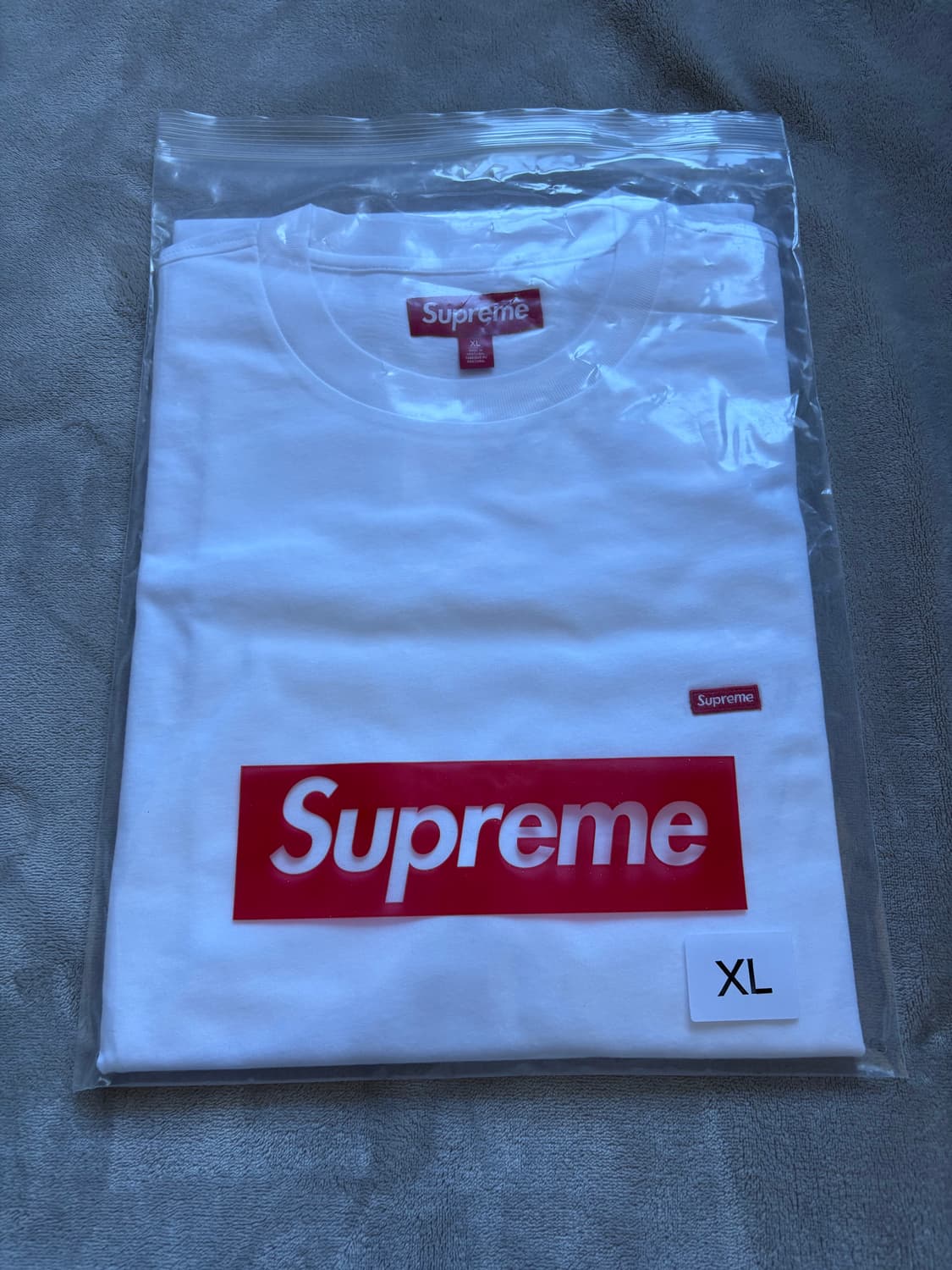 슈프림 스몰박스 티셔츠 화이트 25FW XL 상품이미지1