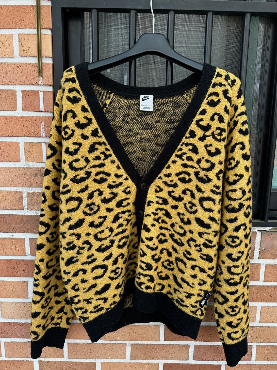 (L) 나이키 레오파드 가디건 상품이미지3