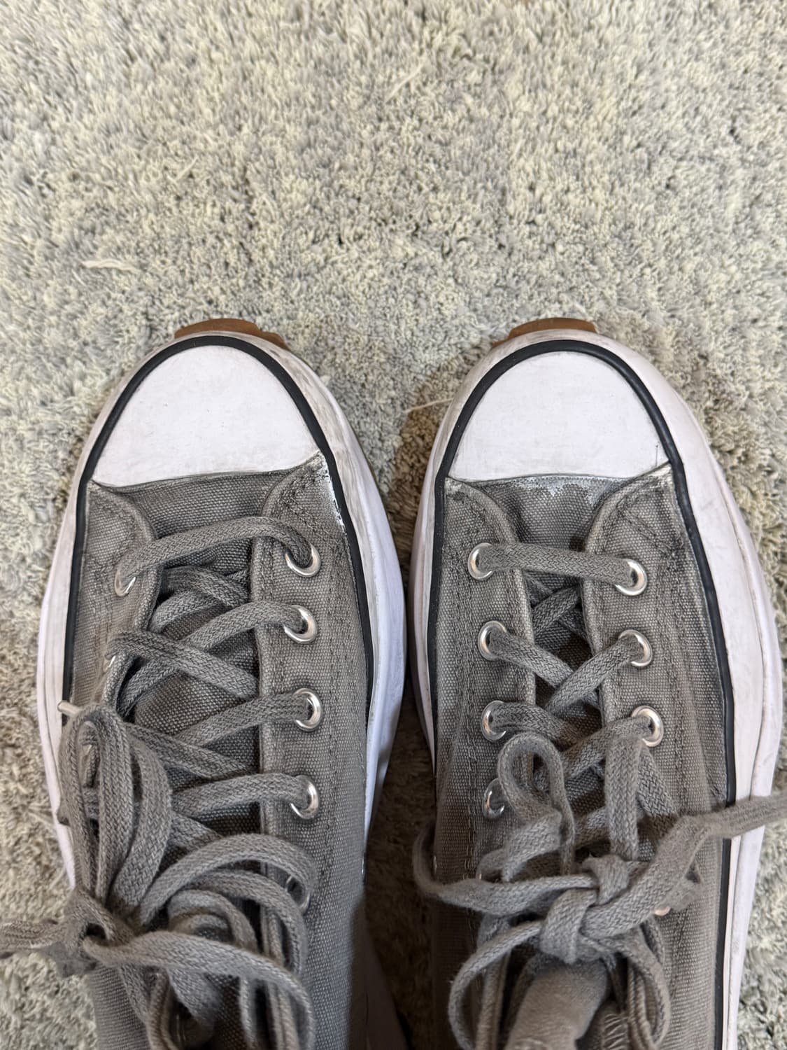 [280] 컨버스 런스타 하이크 하이 빈티지 스모크 그레이 상품이미지3