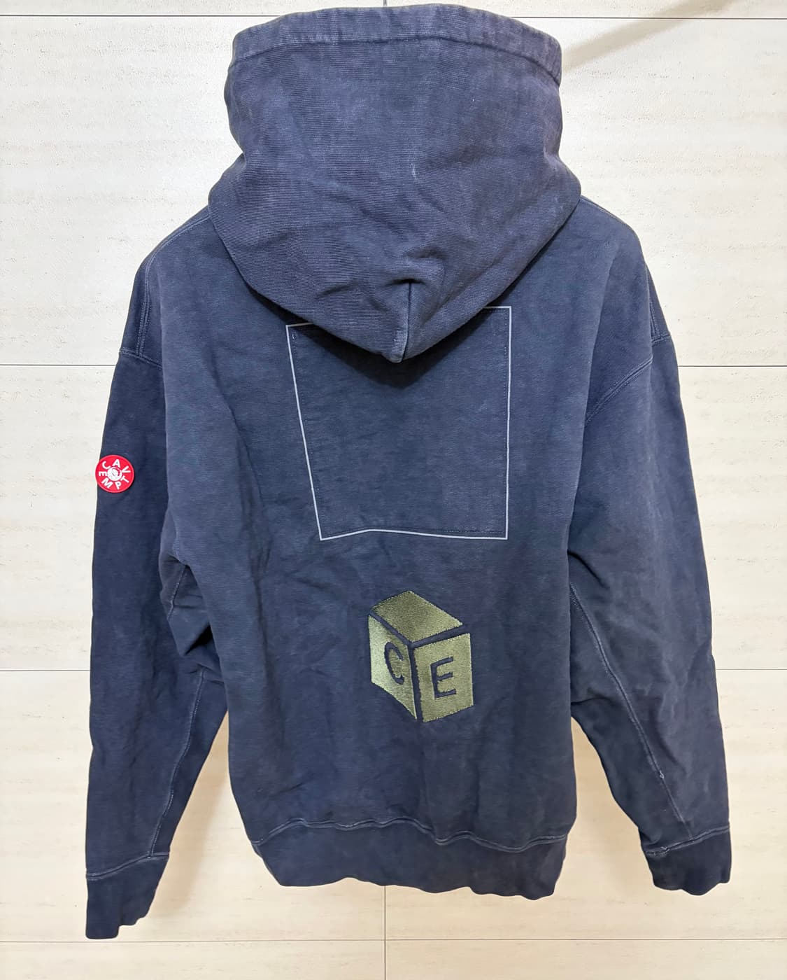 19AW 카브엠트 OVERDYE CUBE HEAVY HOODY 상품이미지2