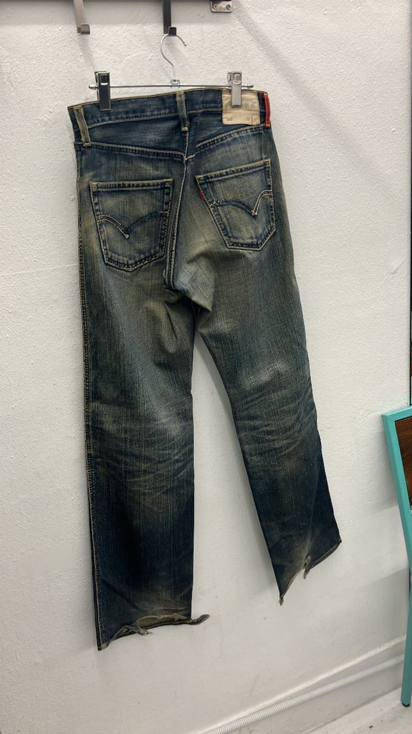 리바이스510 워싱데님진 상품이미지4