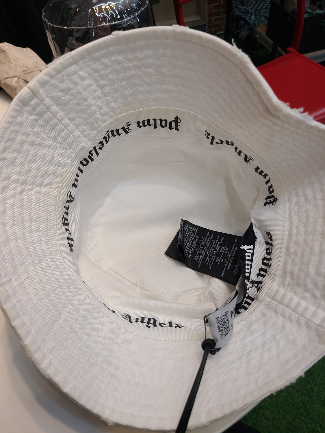 팜엔젤스 화이트 버킷햇 상품이미지4