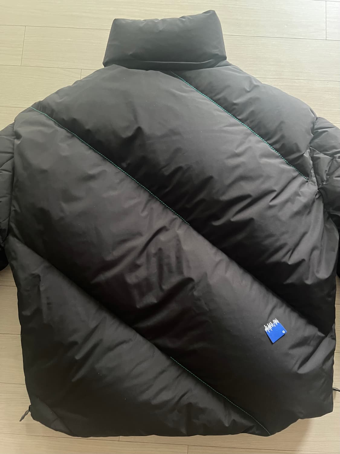 자라 x 아더에러 오버사이즈 패딩 자켓 블랙 s 상품이미지5