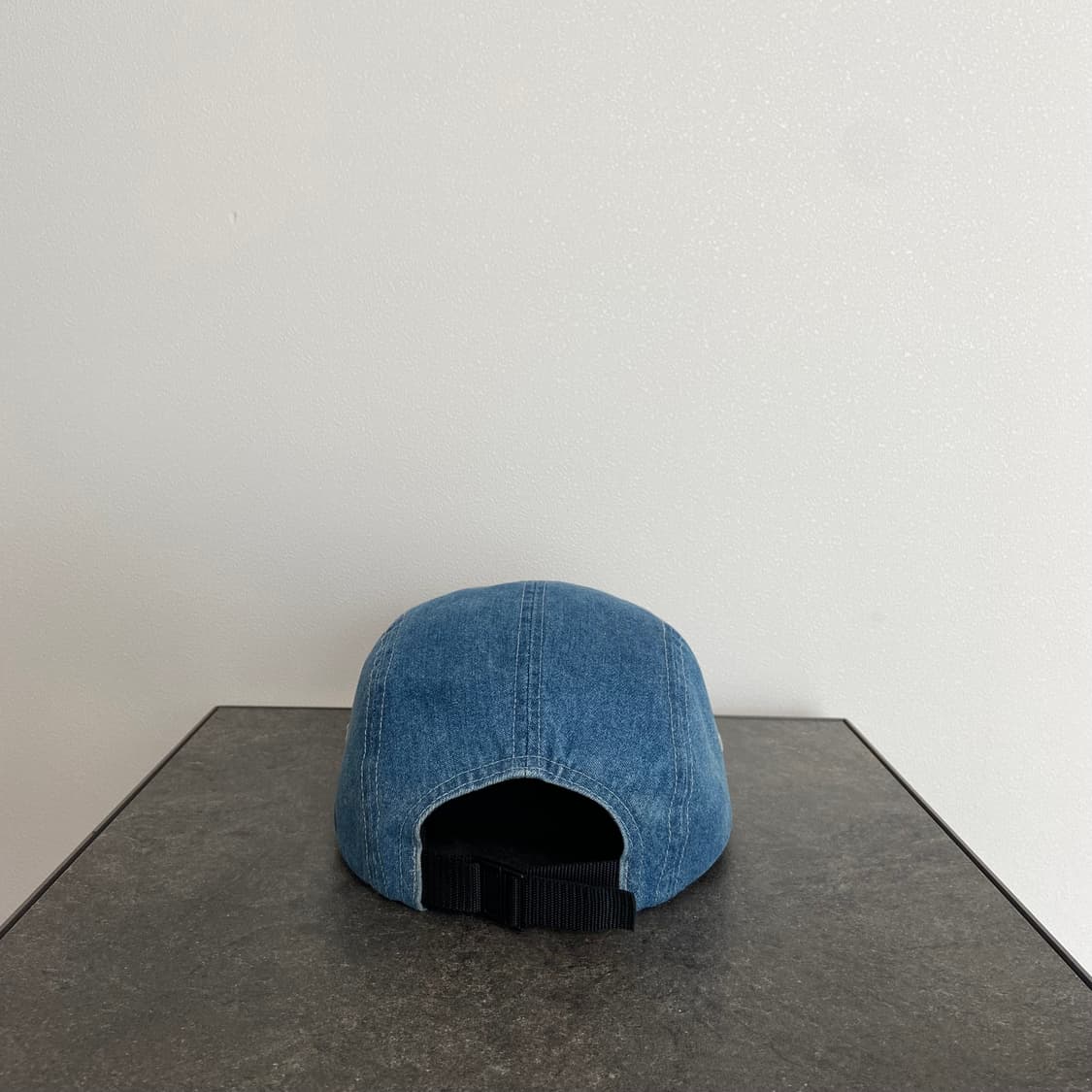 (OS) 슈프림 박스로고 캠프캡 모자 워시드 데님 상품이미지4