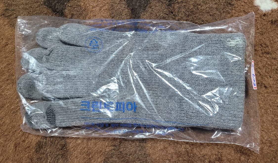 폴로 랄프로렌 남성용 회색 모 장갑 상품이미지8