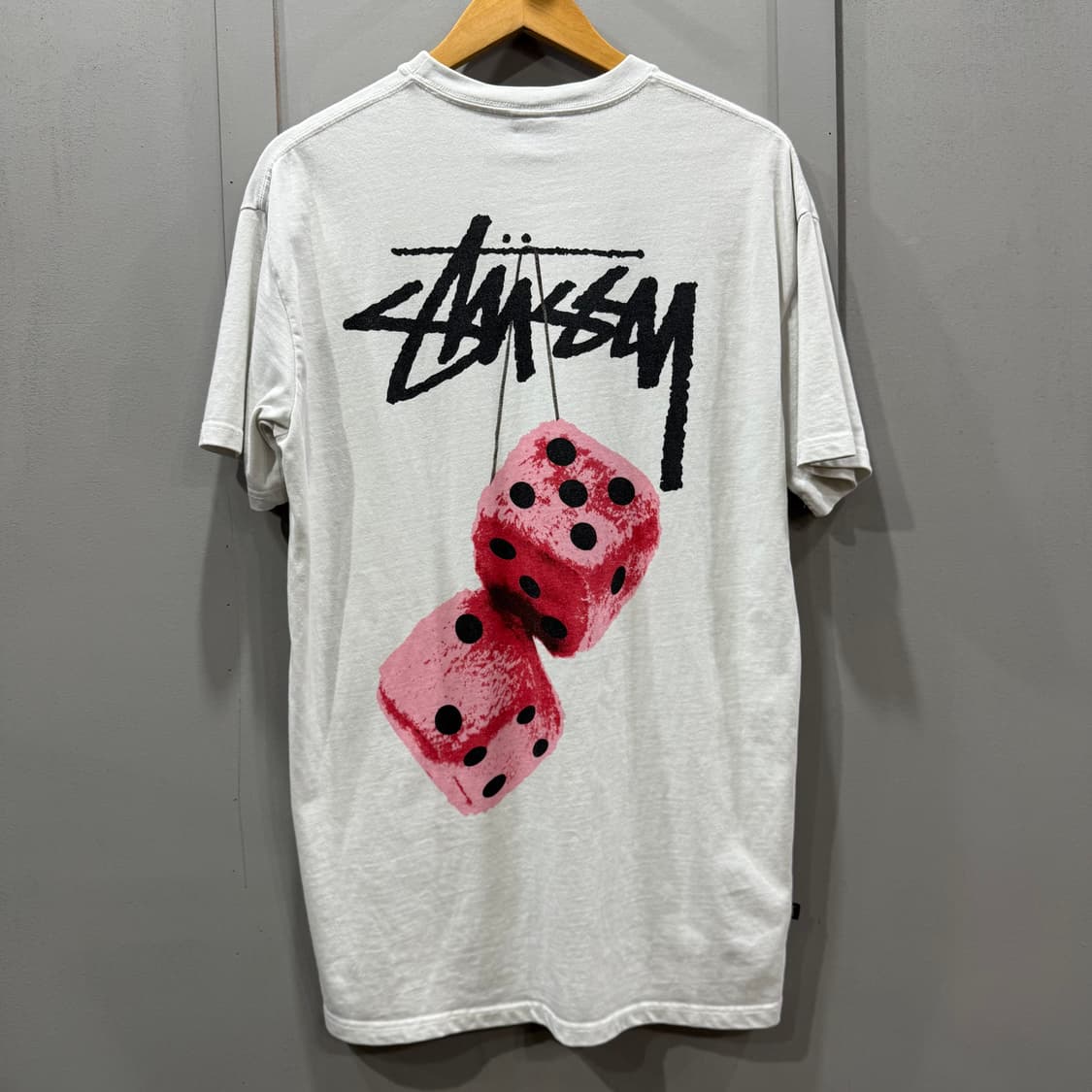 S 스투시 Stussy 퍼지 다이스 반팔 티셔츠 상품이미지1