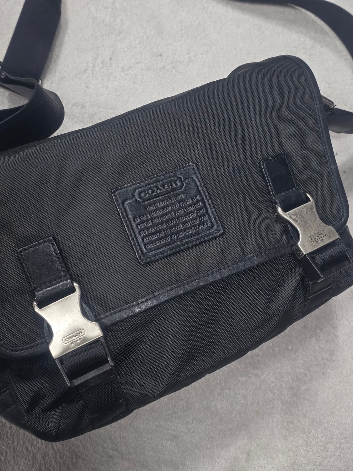 코치 빈티지 메신저백 블랙 상품이미지2