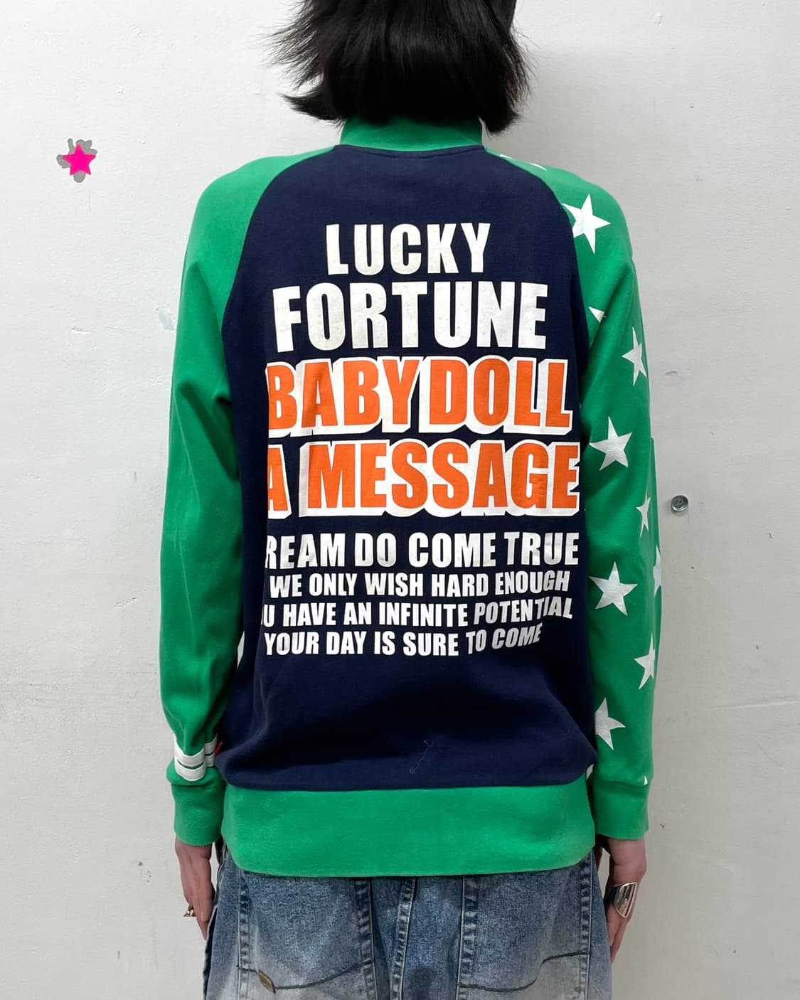 Baby Doll Retro Star Green Jacket  상품이미지2