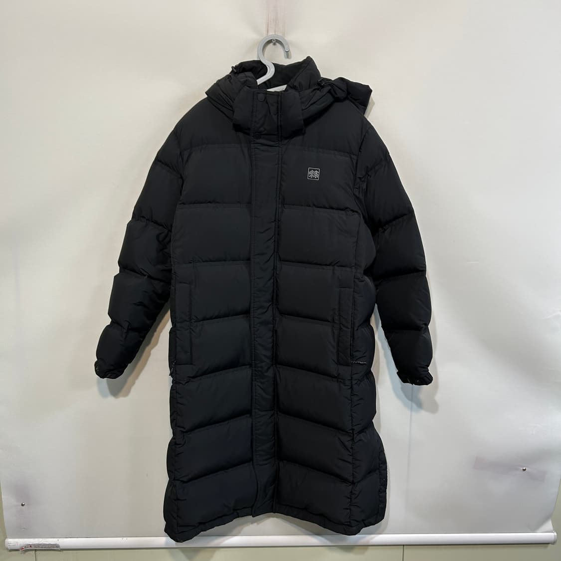 코오롱 여성 구스다운 롱패딩 100 블랙 상품이미지1