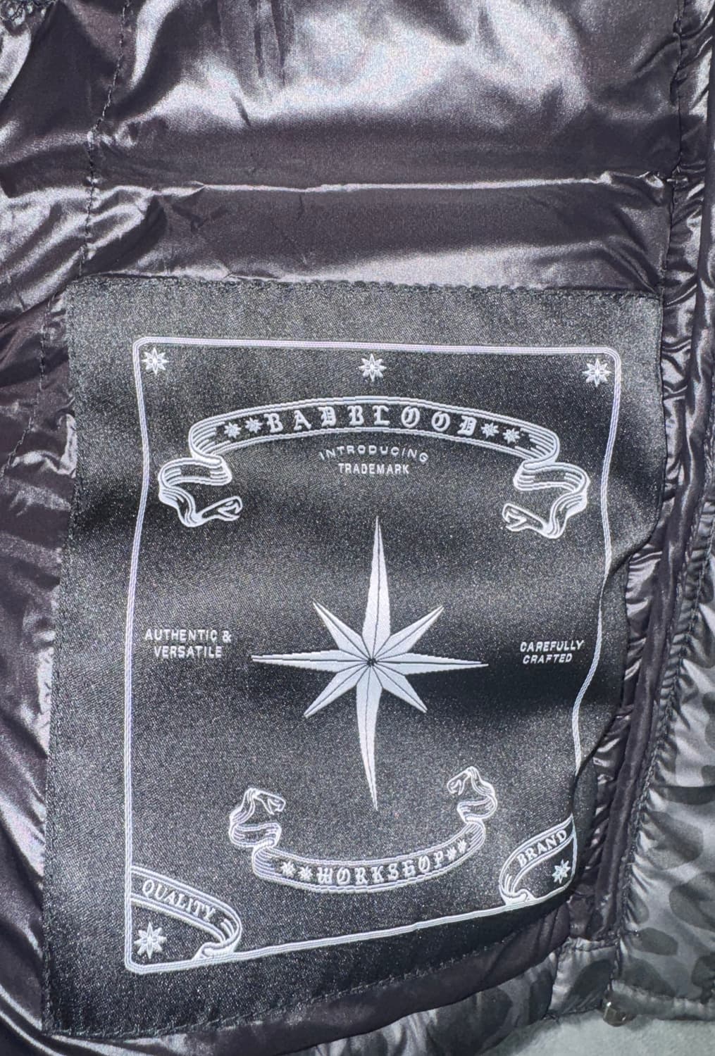 배드블러드 패딩 레오파드 badblood 상품이미지3