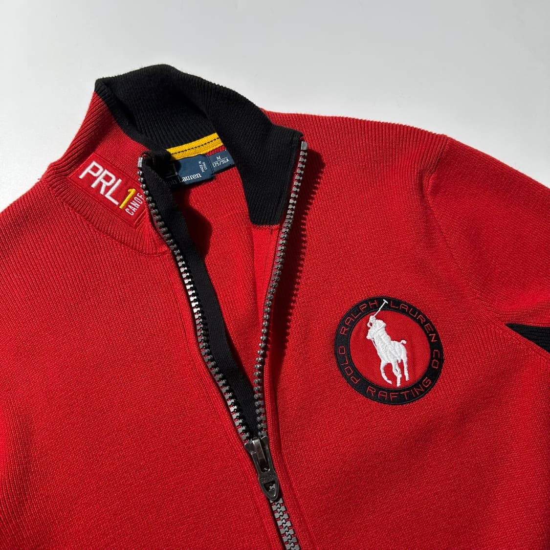 폴로 랄프로렌 PRL1 레이싱 투웨이 니트 집업 자켓 상품이미지4