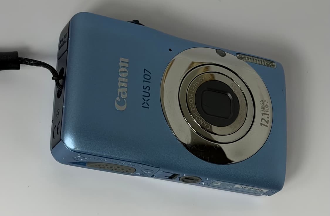 캐논 익서스107 블루 디카  상품이미지2