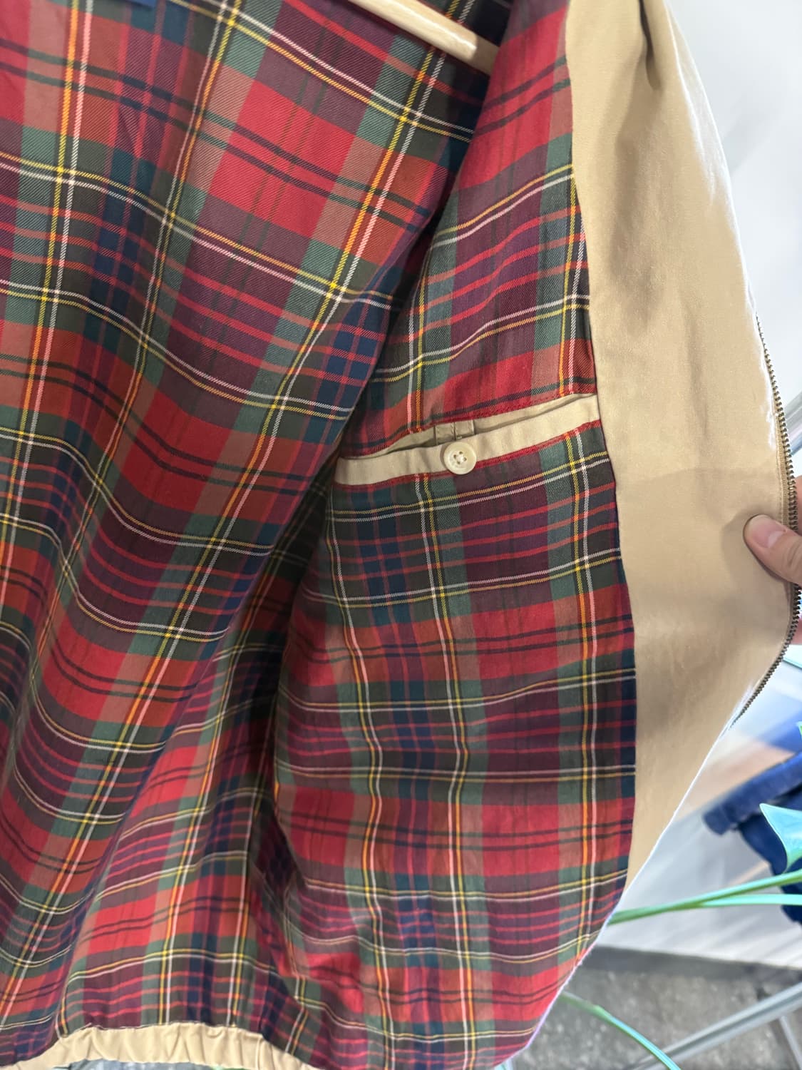 Polo Ralph Lauren 폴로 랄프로렌 헤링턴 자켓 베이지 상품이미지4