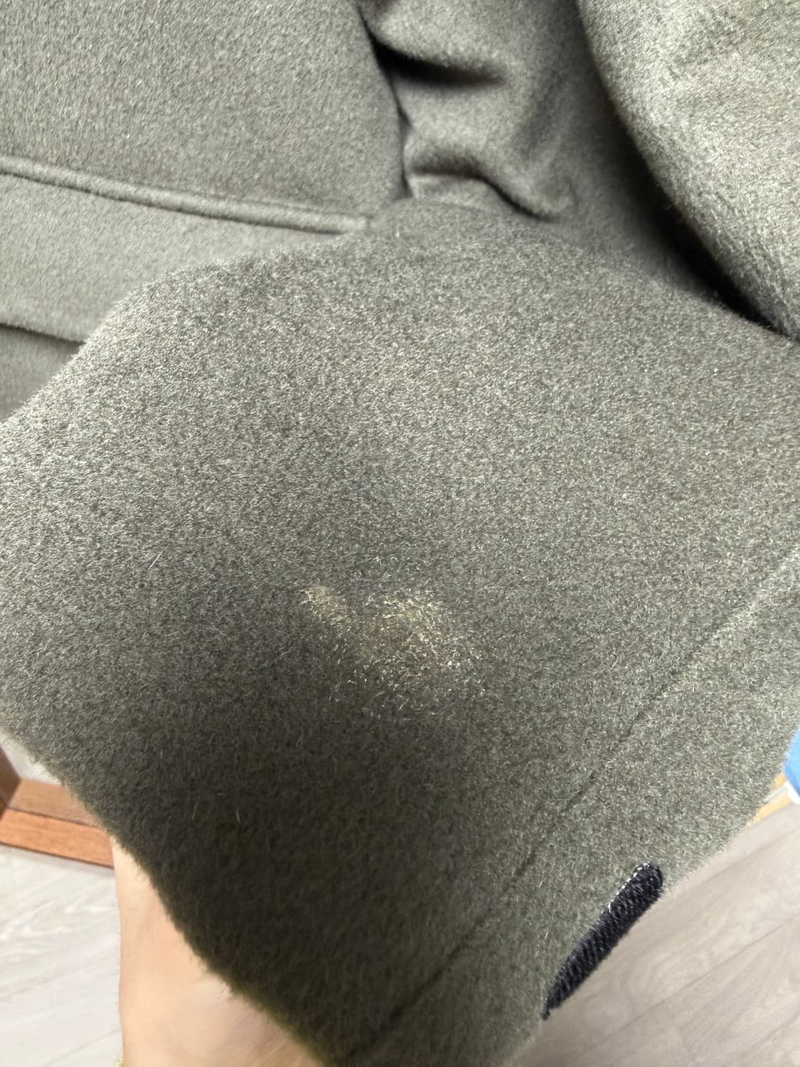 폴리테루 패디드 블루종 상품이미지5