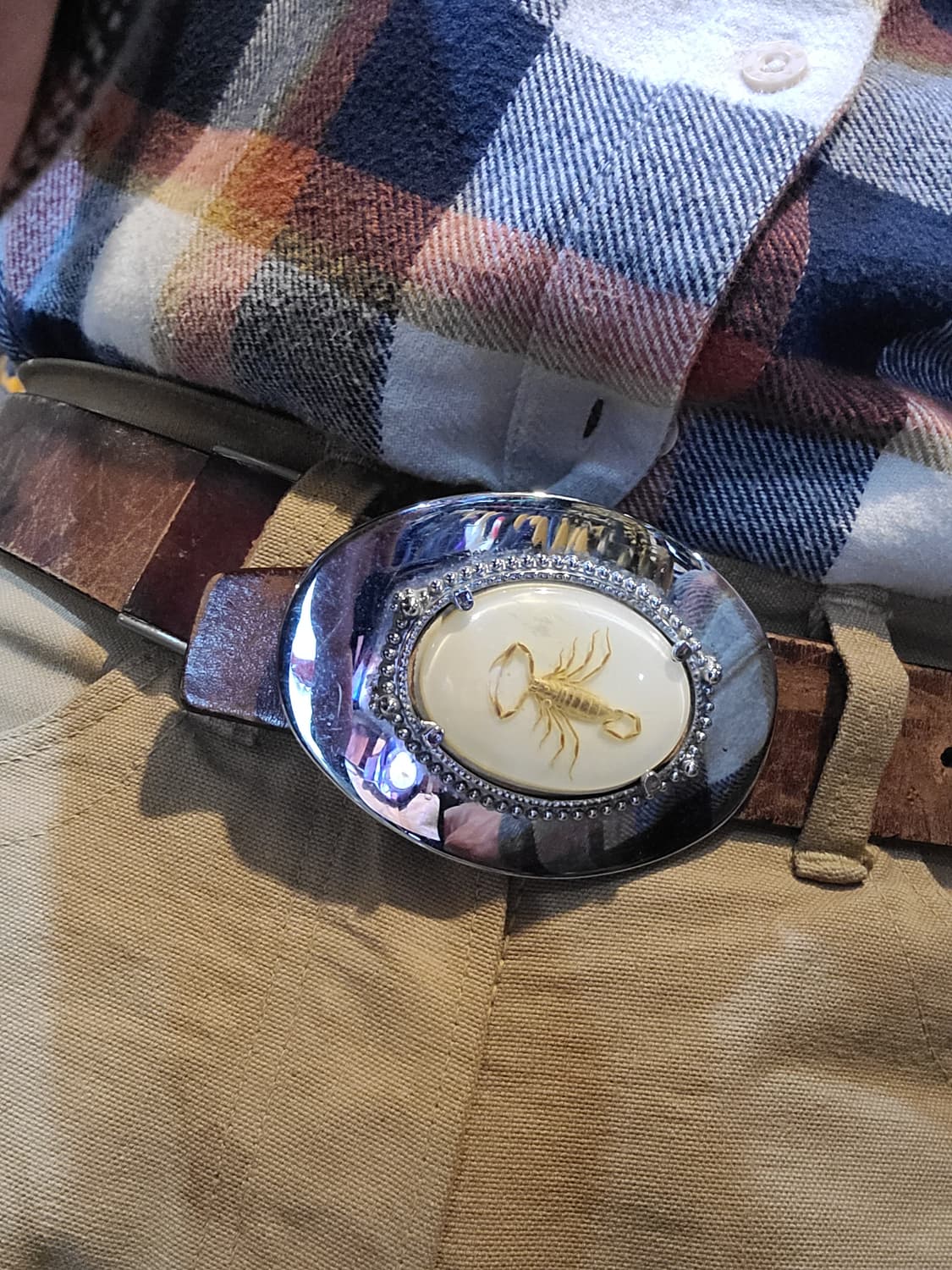 인디언헤드 버클 벨트 + 전갈 버클 상품이미지2