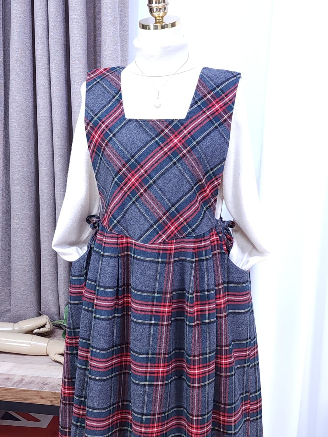 울 원피스 상품이미지2