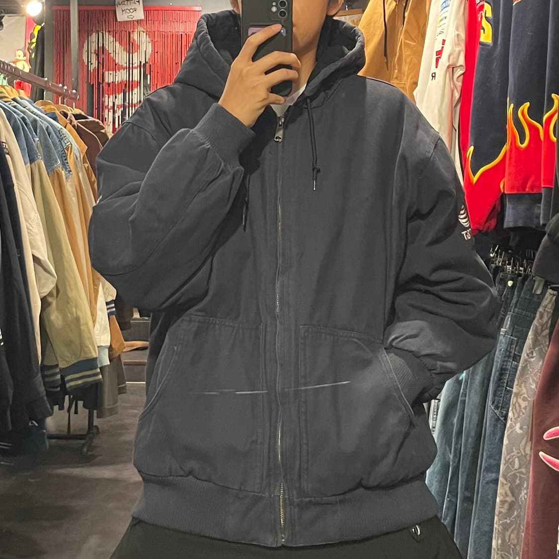 [IM] VTG 네이비후드 워크자켓 상품이미지7