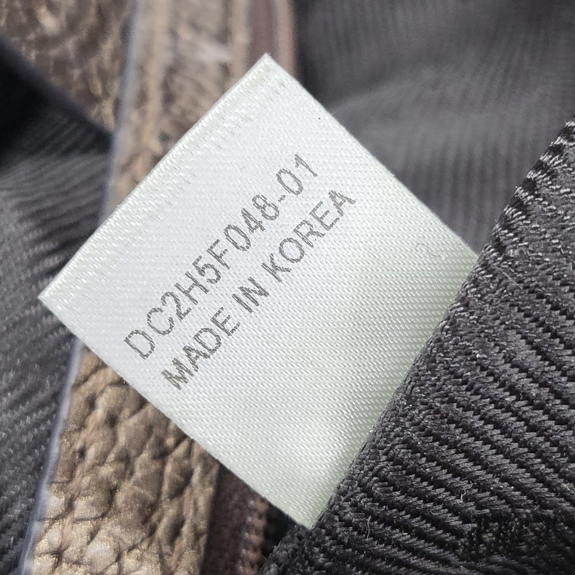 닥스 정품  숄더백 브론즈 18x28x12cm 상품이미지9