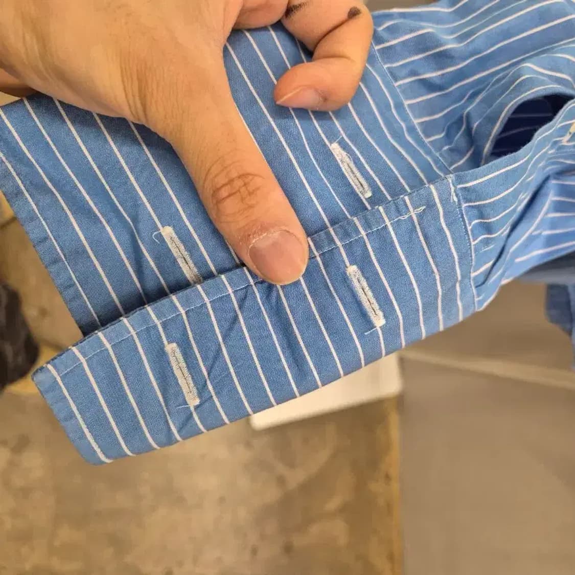 폴로 랄프로렌 스트라이프 셔츠 36 상품이미지4
