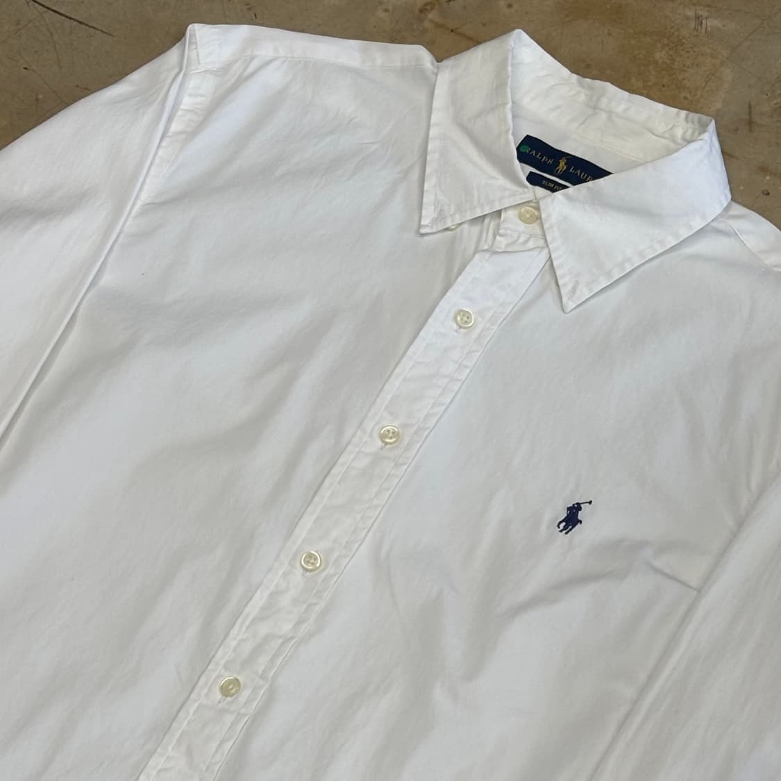 🫶🏻 폴로랄프로렌 Slim Fit White 셔츠 🫶🏻 상품이미지2