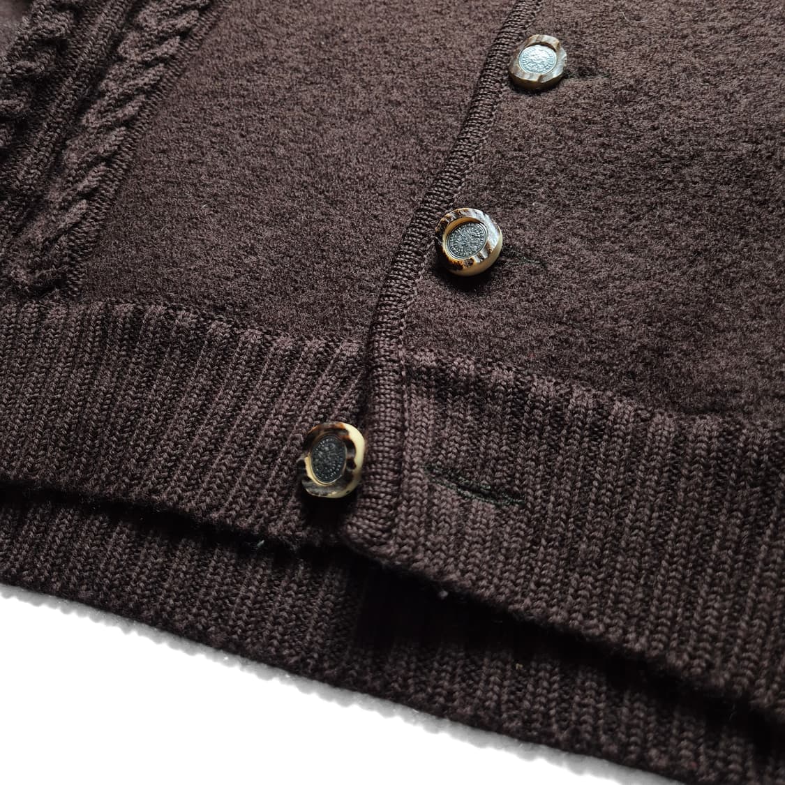 [S] 빈티지 케이블 버튼 가디건 상품이미지5