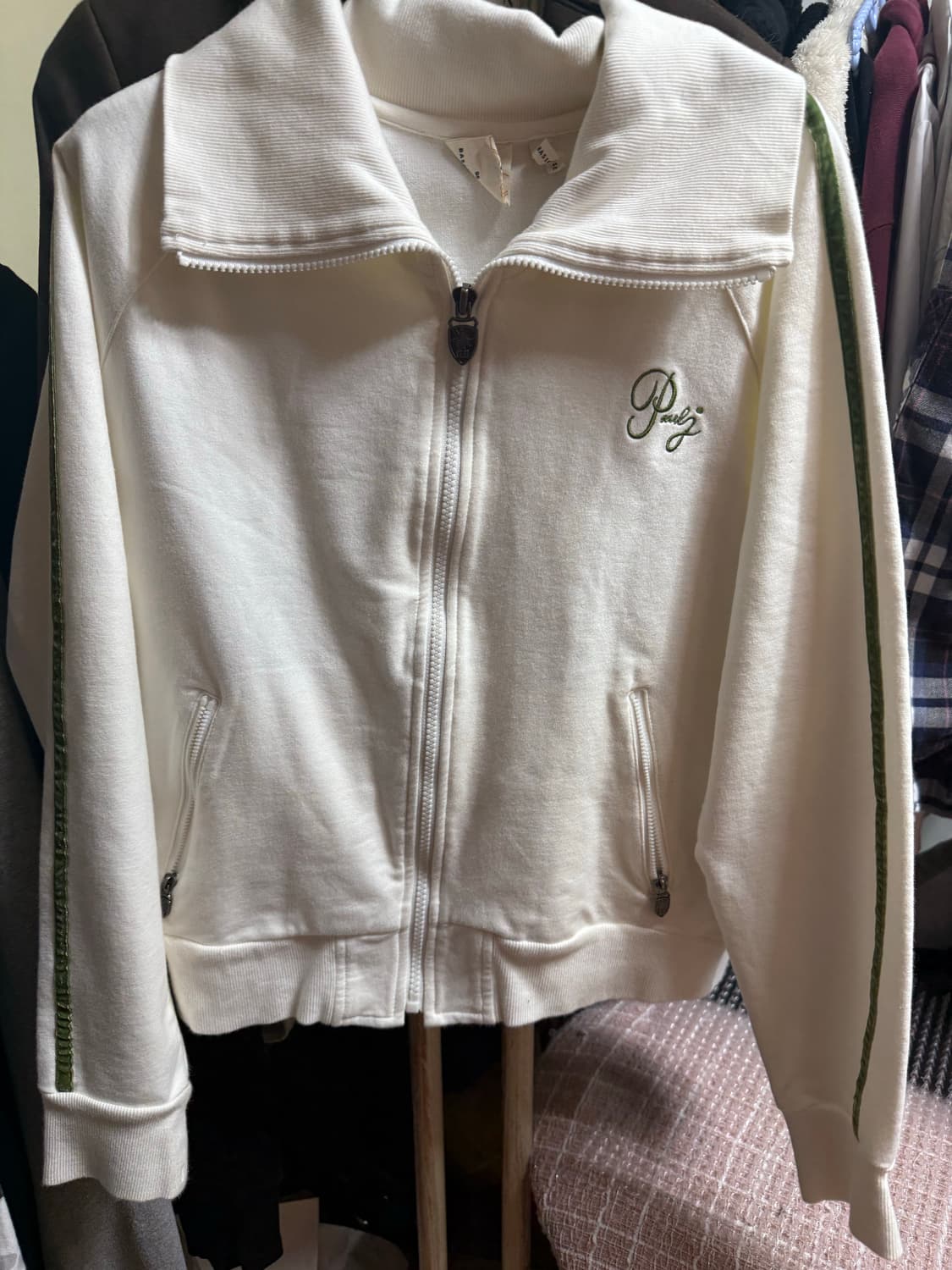 빈티지 흰색 져지 상품이미지1