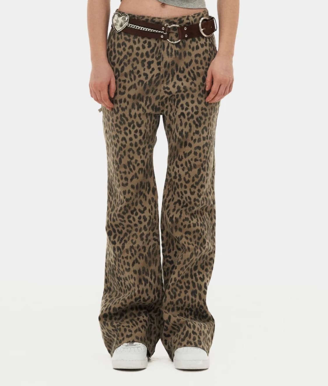 싱킹디퍼 부츠컷 신치백 팬츠(브라운) 상품이미지1