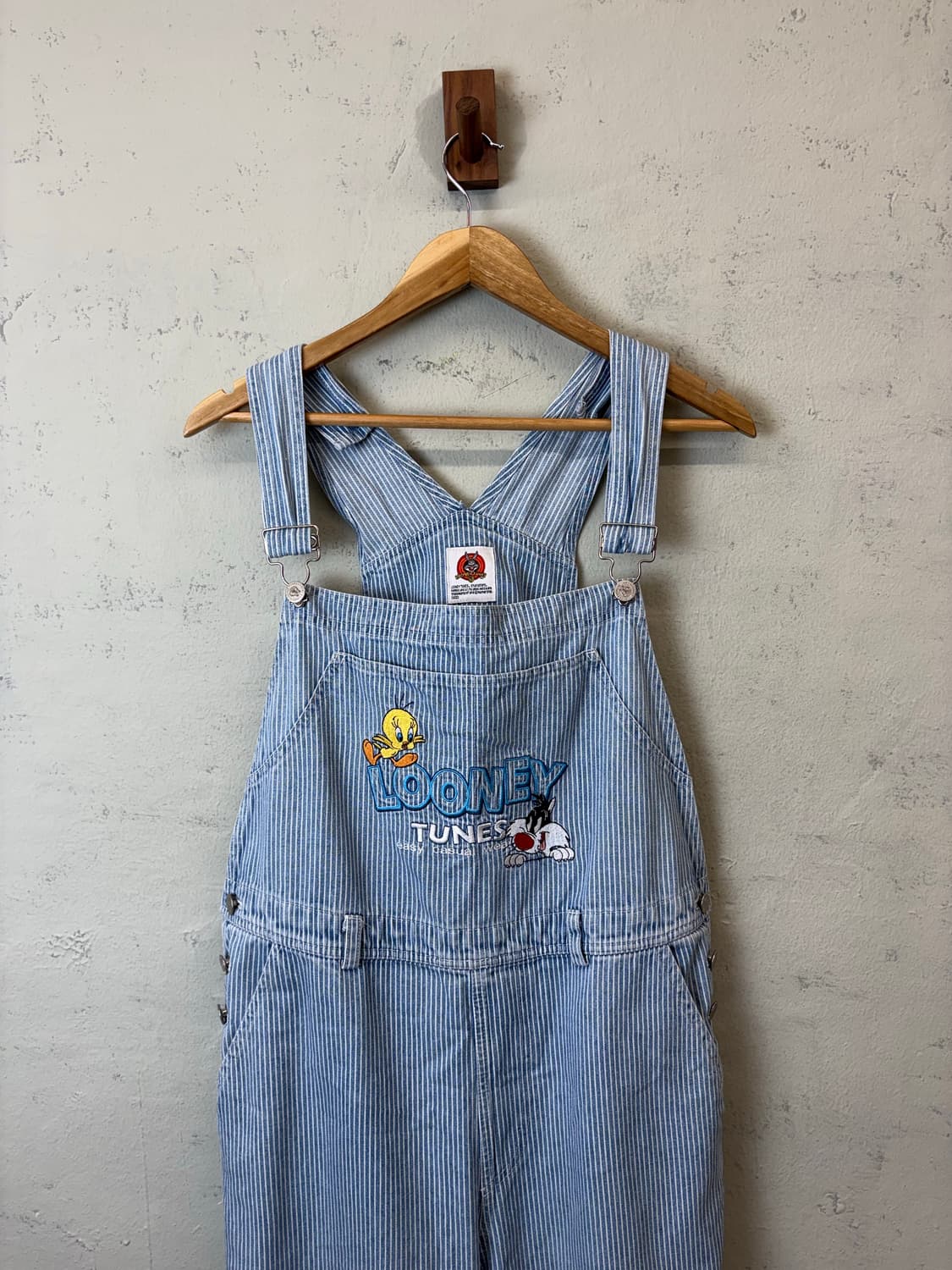 워너브로스 루니툰즈 빈티지 트위티 히코리 오버롤 상품이미지1