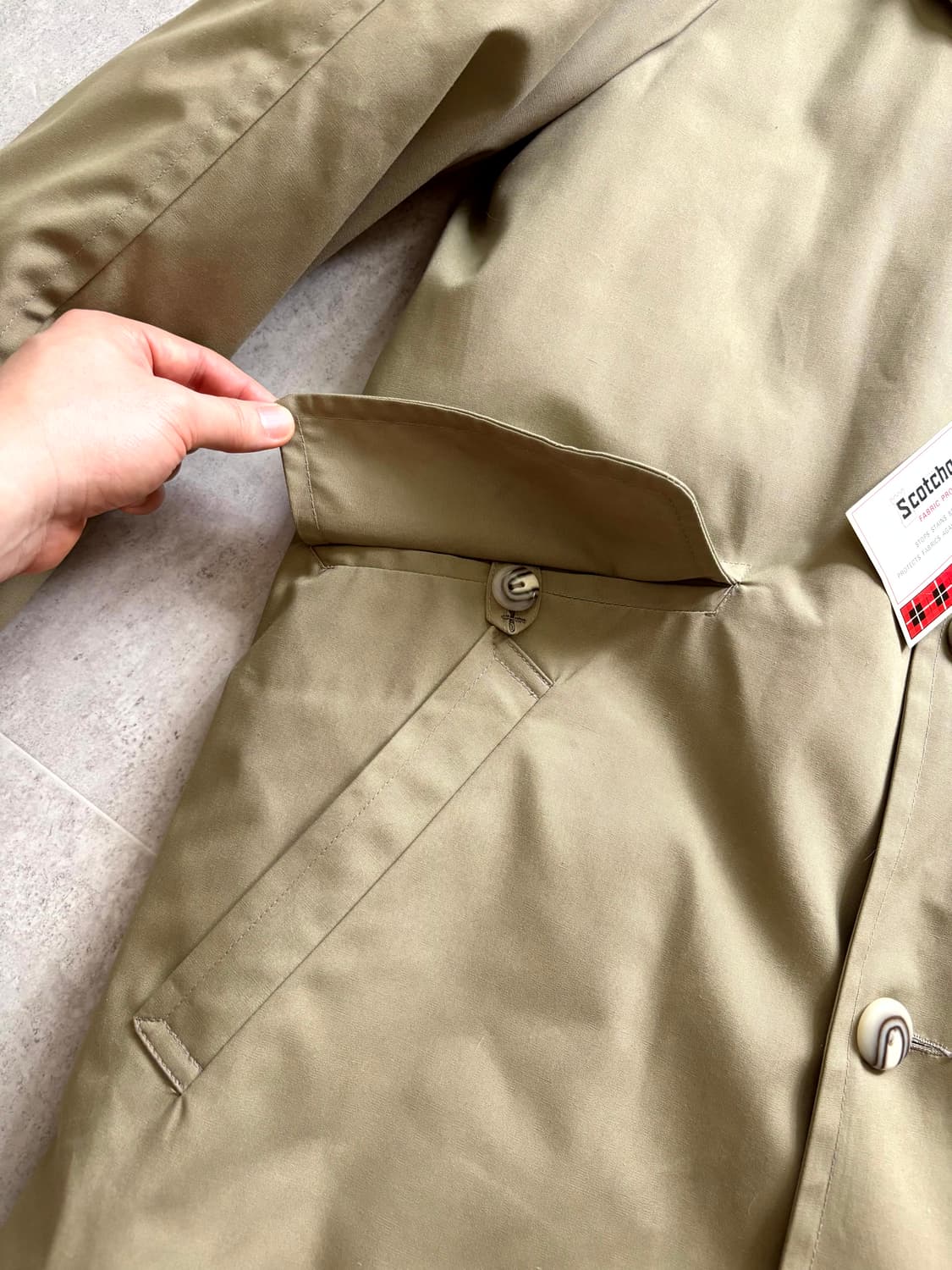 70's 에디 바우어 구스 다운 라이닝 카 코트 38 데드스탁 상품이미지4