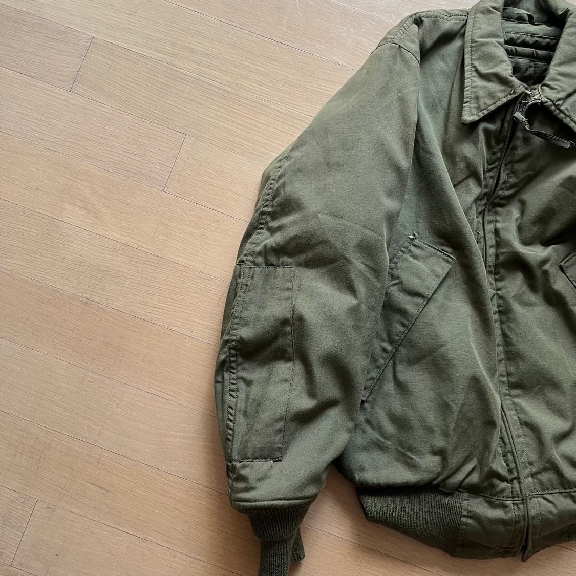 80년대 US Army 미군 CVC 탱커 자켓 빈티지 밀리터리 상품이미지7