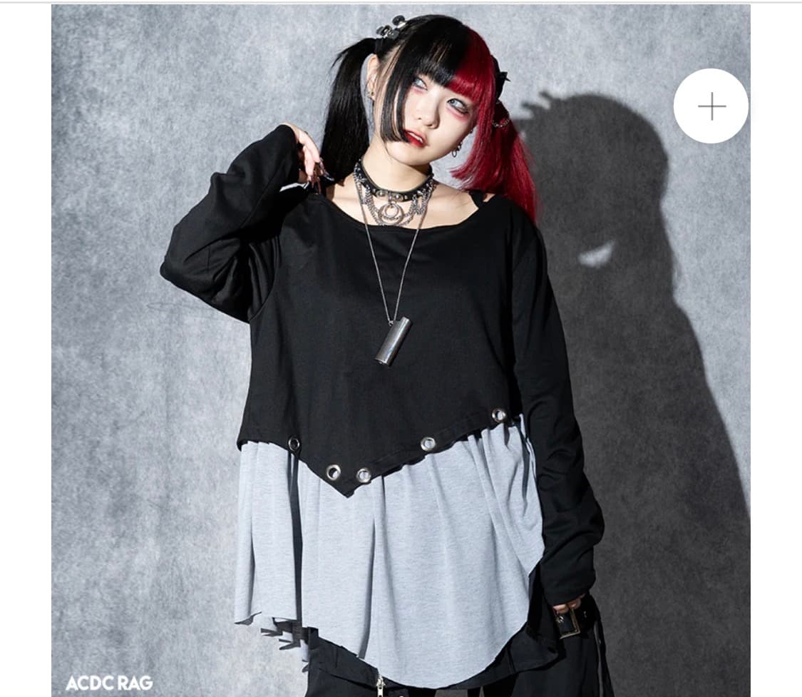 Acdc rag DARK ABYSS ASYMMETRIC CUT-&-SEW 상품이미지1