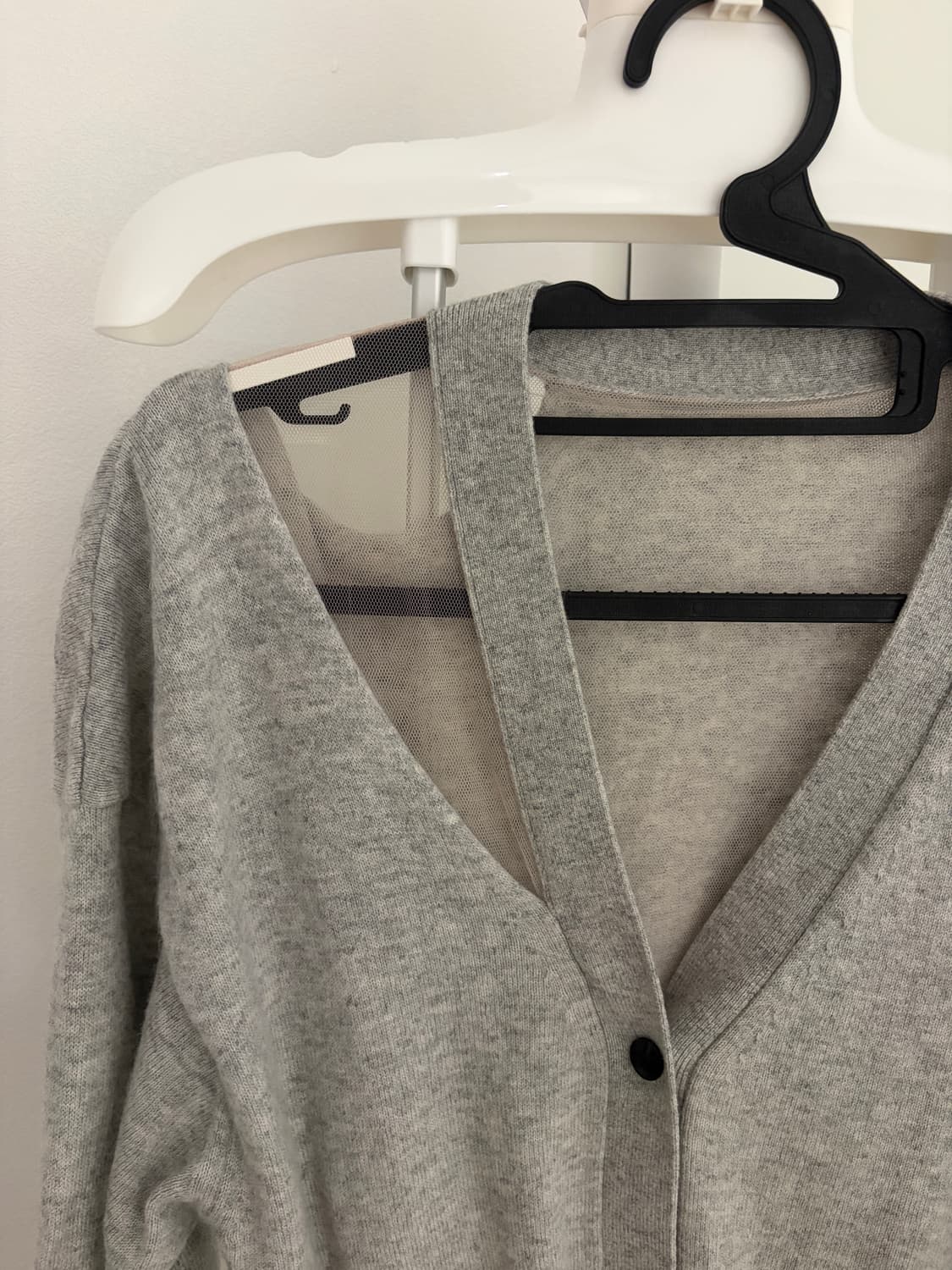 알렉산더왕 시스루 튤 원숄더 가디건 상품이미지3