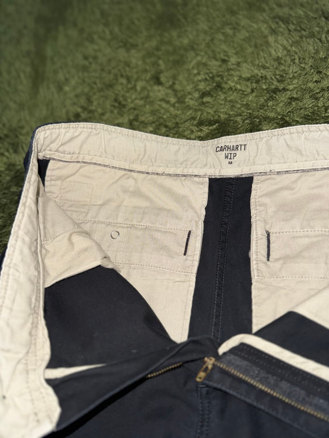 [M] 칼하트 Wip Marshall 마샬 코튼 조거 팬츠 블랙 상품이미지4