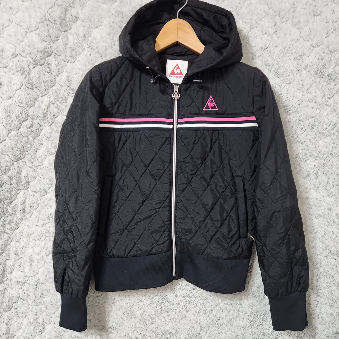 H407 [S] 르꼬끄 여성 후드 퀄팅 점퍼
 상품이미지1