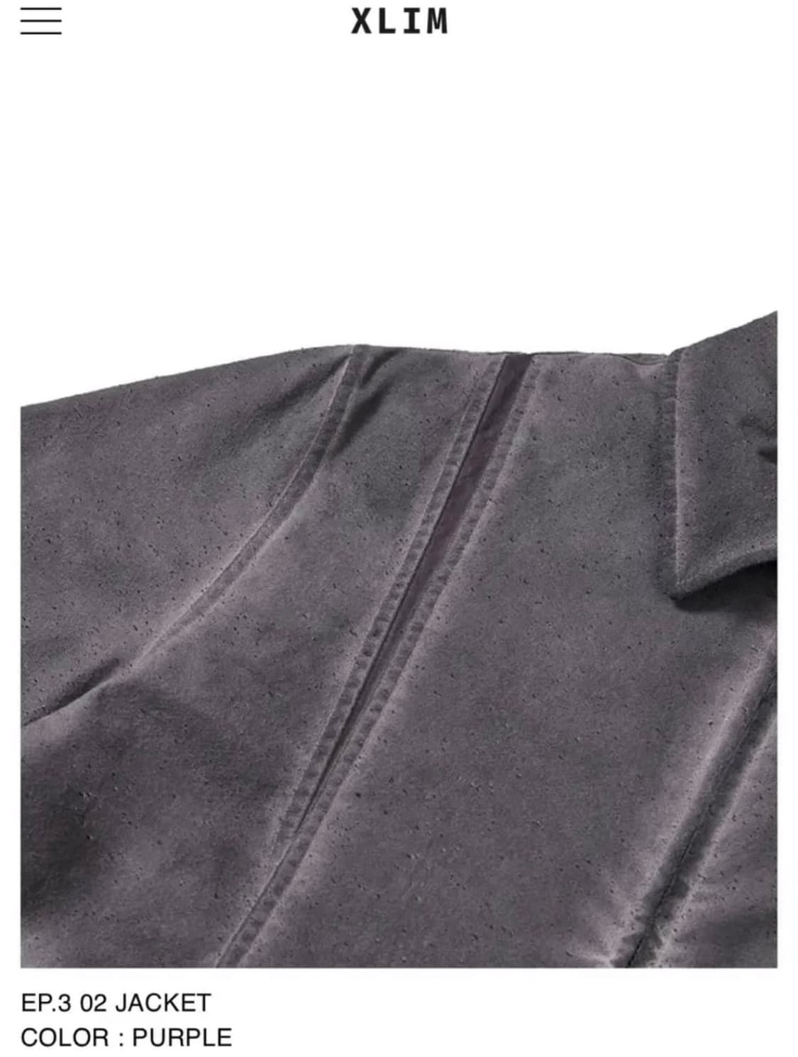 Xlim ep.3 02 퍼플 자켓 상품이미지5
