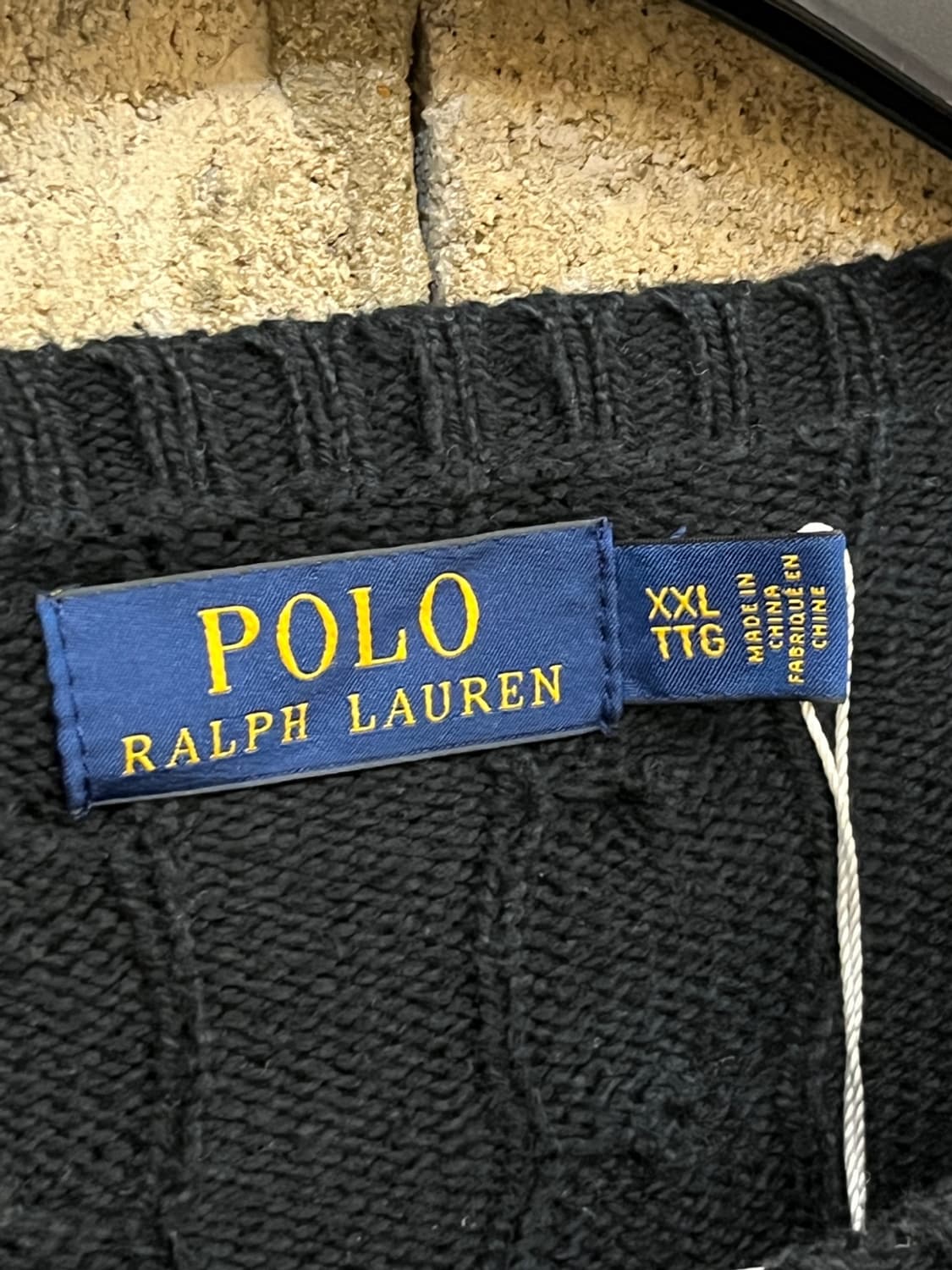 폴로 랄프 로렌 베이직 블랙 니트 상품이미지5