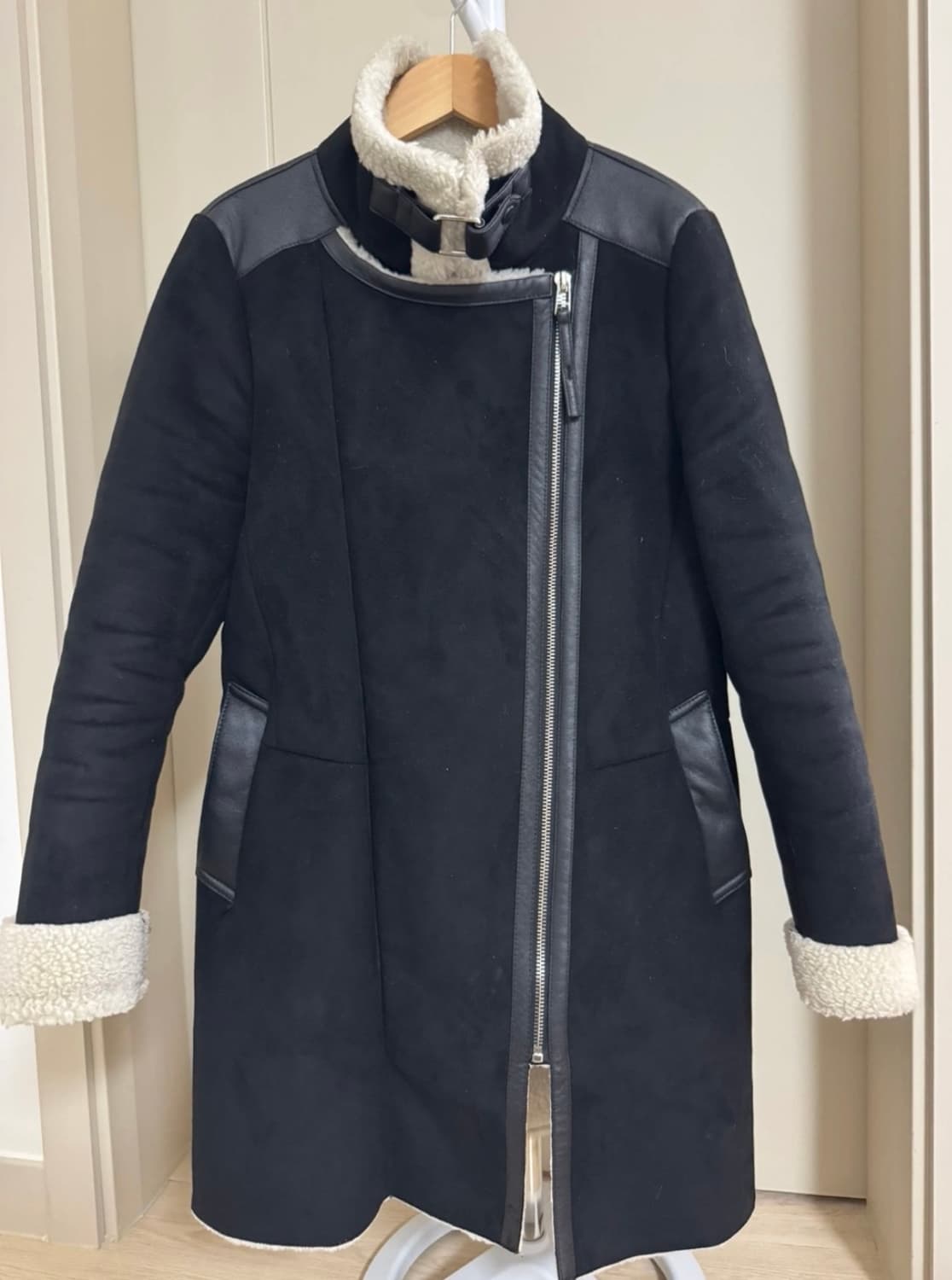 리안뉴욕 롱 무스탕 상품이미지2