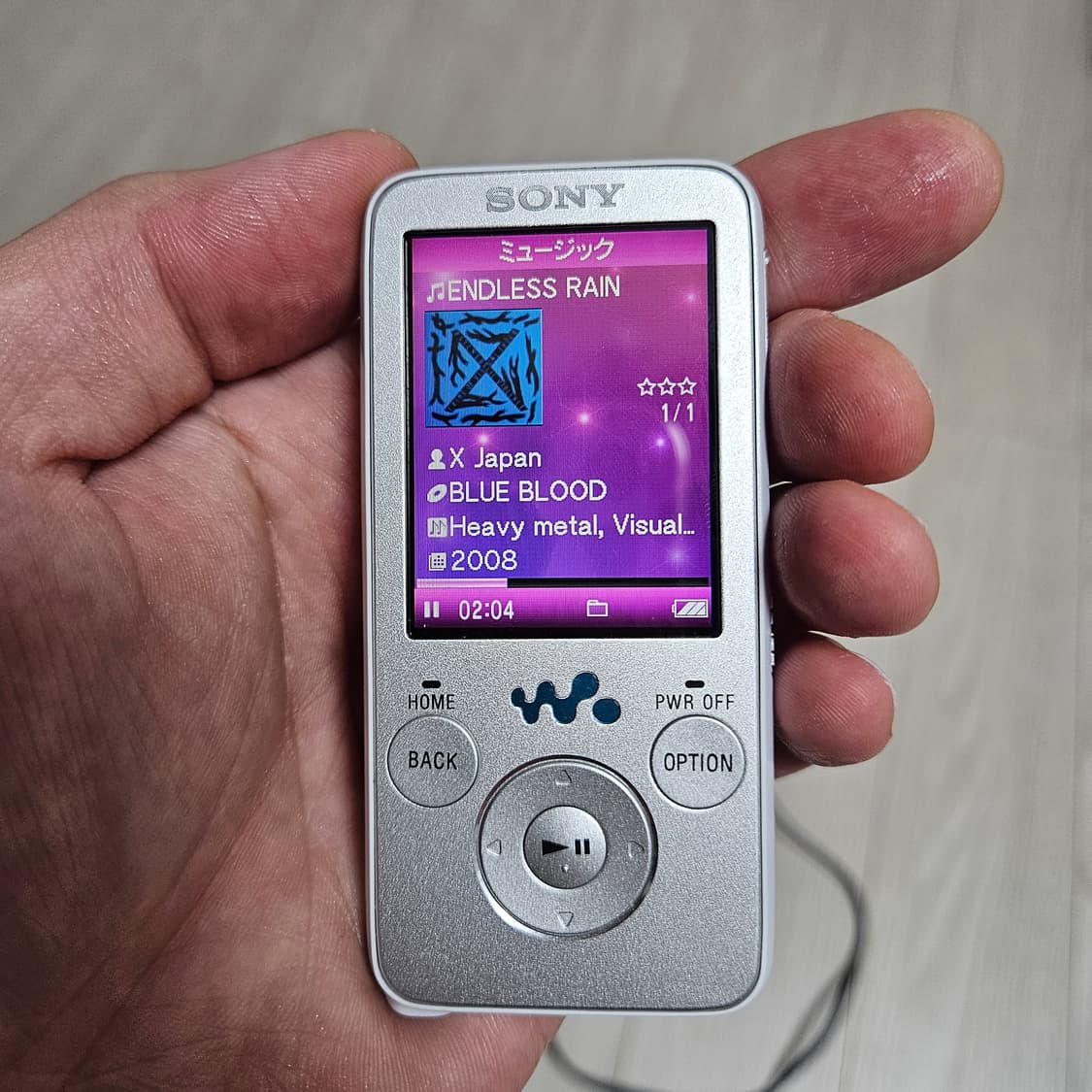 소니 워크맨 + 도킹 스피커 NW-S636F 상품이미지3