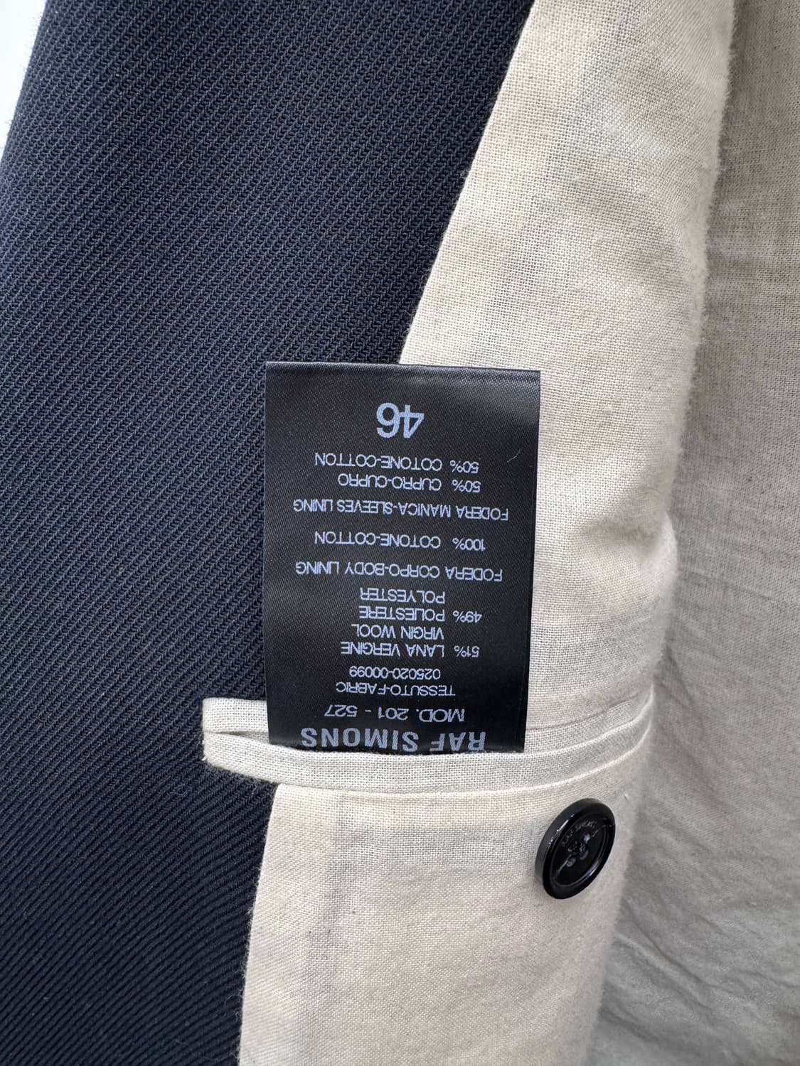 [46] Raf Simons Blazer 상품이미지4