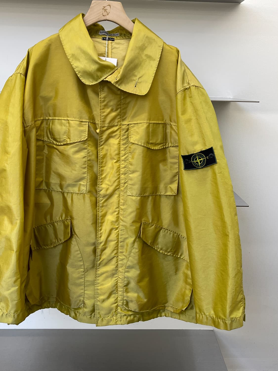 스톤 아일랜드 96ss 포뮬러 스틸 나일론 자켓 상품이미지3