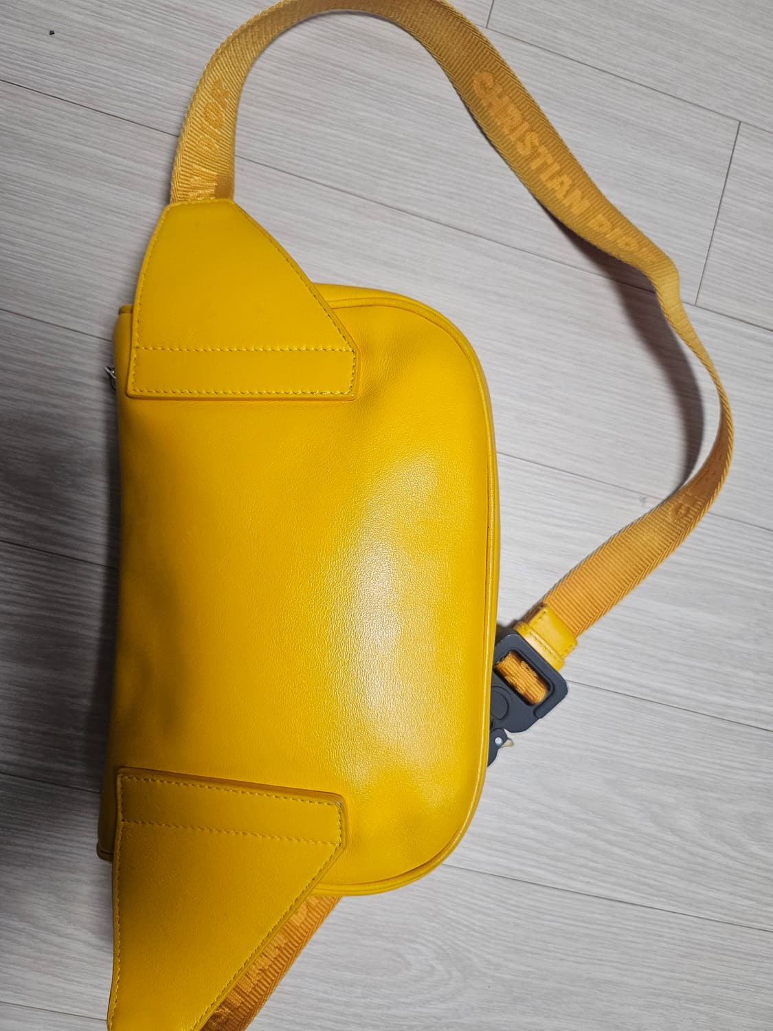 디올 오블리크 옐로우 벨트백 + 풀박스 상품이미지5