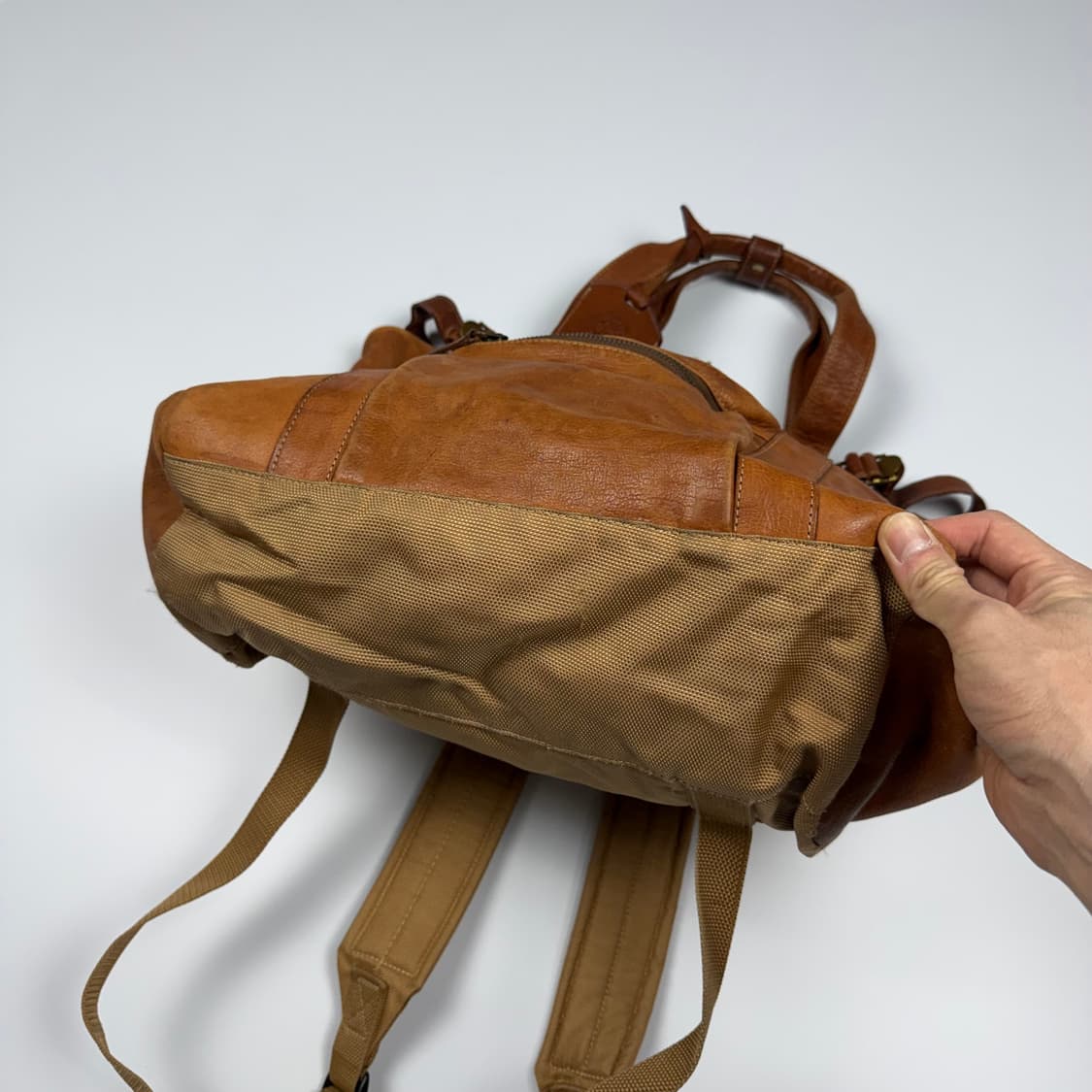 요시다포터 캐스터 투웨이 가죽 백팩 상품이미지5